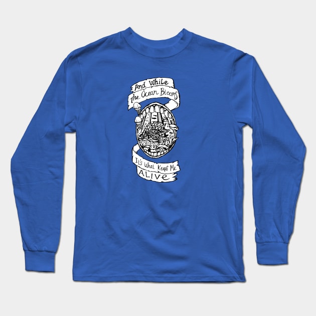 Radiohead - Bloom - Illustrated Lyrics Long Sleeve T-Shirt by bangart